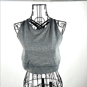 Fit Gray Woman’s Sports Bra Size Large‎ Ideal Fit Stretchy